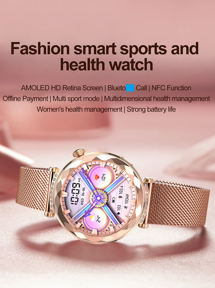 Ladies Watch HK88 ,HK88 Smart Watch ,HK88 Smartwatch ,Luxury Smart Watch ,Ladies Smartwatch ,Women Smart Watch ,Smart Watch For Women ,AMOLED Smartwatch